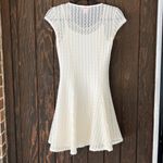 Love...Ady Love…ady short sleeves cream knit dress woman’s size  xtra small Photo 5