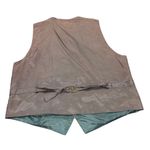 NEW RIVER tapestry fabric Vest size M Green Size M Photo 2