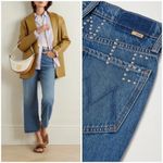 💕BOWIE x MOTHER💕 The Rambler Zip Ankle Jeans ~ Under Pressure 31 NWT Blue Photo 6