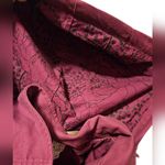 Roxy Vintage Pink hooded trench coat Size M Photo 3