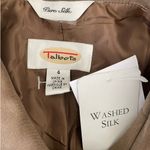 Talbots  Women Silk Top Jacket 4 Career Classic Quiet Luxury Mature Old Money NEW Photo 1