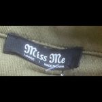 Miss Me Button Down Oversized top. Size Large Photo 4