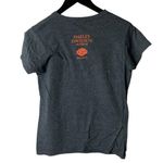 Urban Outfitters Harley Davidson Motorcycles Museum T Shirt Small S Womens Gray Graphic Tee Top Photo 2
