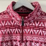 Powder River Outfitters Collection by Panhandle Red Quarter Zip Pullover Size XL Photo 3