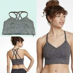 Joy Lab Gray Strappy Sports Bra size M Photo 0