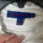 Aeropostale Women's Size Medium High Neck lightweight grey Long Sleeve Top Photo 1