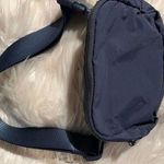 Stylish Dark Blue Small Belt Bag Photo 0