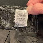 simply styled by Sears silver/gray jacquard pleated polyester midi skirt Size S Photo 6