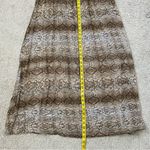 Ramy Brook  Calista Strapless Swim Cover Up Dress Snakeskin Print L Photo 8