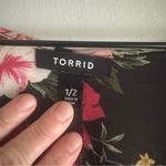 Torrid  Black Floral Chiffon Open Front Lightweight Kimono Plus Size 1/2 Photo 6