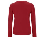 None New Red Long Sleeve Sweater M Photo 4