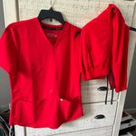 Fabletics Red  Scrubs Photo 0