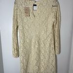 Red Camel NWT Juniors  Cream Lace Dress Size M Photo 2