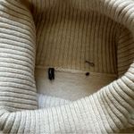 Y2K Modal International turtle neck sweater dress oatmeal size xs/s White Photo 6