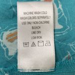 Woman Within  Blue Floral Button Down Shirt Photo 10