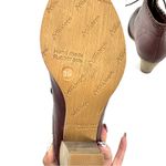 Antelope  Brown Leather Lace Up Heels Photo 3