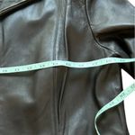 JLC Women's‎ Black Leather Motorcycle Jacket Size L Size L Photo 7