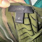 J.Crew  Olive and Black Striped Top Photo 2