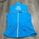 Athleta Womens Aqua Cycling Vest Reflective Bicycling Size Small Photo 2