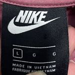 Nike Vintage Y2K  Women's Size Large Hoodie Pullover Pink Color Embroidered Logo Photo 4