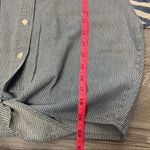 Bonjour NWT VINTAGE  striped tie front top fringe Photo 2