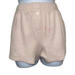 Victoria's Secret Victoria’s Secret baby pink waffle knit pajama shorts Photo 0