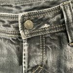 Dsquared2 Gray Coal Miner Selvedge Jeans Size 42 US 6 28 Cuffed Selvege Photo 2