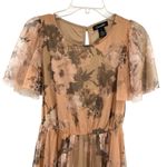 Candalite  Floral Tulle Midi Dress Photo 1
