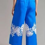 Anthropologie  ×Hutch Palm Frond Wide-Leg Pants Size 12 Photo 2