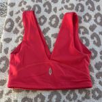 Free People Hot Pink FP Tank Movement Cropped Photo 1