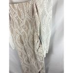 Saylor  Phillipa Long Sleeve Lace Midi Cocktail Dress size Large Photo 2