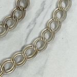 Gold Tone Chunky Textured Y2K Chain Link Festival Belt One Size (OS) ✨ Photo 4