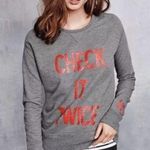 Victoria's Secret  Check It Twice Pullover Sweater Photo 0