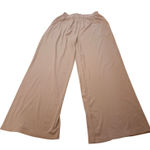 Cider  Womens Pants Wide Leg Trousers Ribbed‎ High Waist Beige Casual Medium Photo 0
