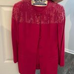 Elegant Hot Pink Sequin Women's Set Size 10 Photo 0