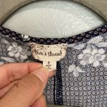 Hem & Thread  Boho Floral Babydoll Blouse Sz S Photo 5