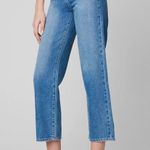 BLANK NYC The Baxter Rib Cage Staright leg High Rise Jeans in Blue wash Sz 26 Photo 2