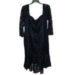 City Chic  Lace Athena Dress - Navy. XL (22) Photo 2