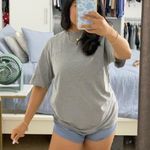 Nike Gray Cotton Tee Photo 0