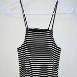 Brandy Melville  Black White Abigail Striped Tank Dress Photo 2