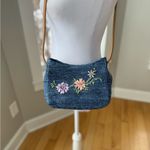 Rosetti Vintage  Blue Floral Raffia Mini Bag Deadstock New With Tags Photo 1