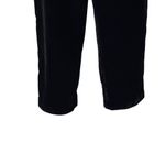 H&M  Black Velvet Jumper‎ Lace V-Neck Pockets Straight Leg Whimsigoth Sz 6 NWT Photo 5