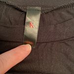 K USA T-shirt tie front embellished shoe print on front cropped Size medium Photo 6