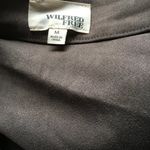 Aritzia Wilfred Free Faux Suede Leather Faux Wrap Mini Skirt Brown Size M Photo 4