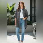 Sundress eyelet shirt dress bell sleeves Xs/small Black Photo 10