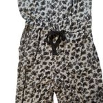 Aerie Leopard Cheetah Print Elastic Waist Racerback Sleeveless Jumpsuit, Sz XS Photo 9