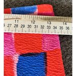 Anthropologie XS Maeve Slim Fit Midi Skirt Red Pencil Stretch Photo 4