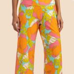 Trina Turk Playa de Flor Floral Swim Cover Up Pants MSRP $162 Photo 6
