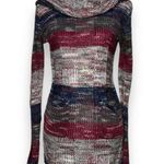 Bobbie Brooks womens size small pullover knit tunic longsleeve with pockets NWT Blue Photo 0