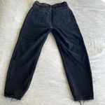 Abercrombie & Fitch  Black The 80's Mom High Rise Jeans 4 Short Photo 2